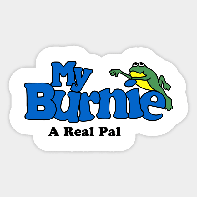 MY BURNIE Sticker by TheCosmicTradingPost